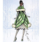 当迪士尼的公主们穿上华丽的秋冬高级成衣，你能认出几个？