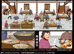 火锅 火锅店壁纸 重庆火锅壁画