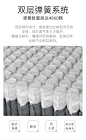 KINGSDOWN/金斯当 双层独立筒弹簧席梦思凝胶 乳胶床垫 偏硬ST02-tmall.com天猫