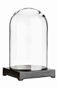 圆形玻璃罩 - 透明玻璃/黑色 - Home All | H&M CN