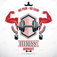 创造力,力量,插画,钢铁,设备用品,推,锻炼,瘦身