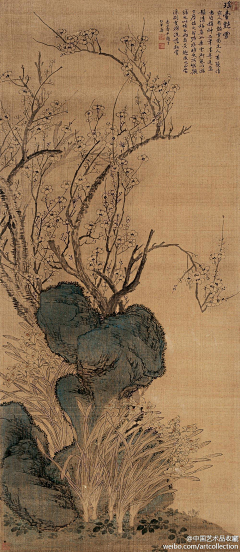 雪小石采集到国画---松树、树