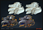 Blunderbuss: Gryphon Tank, John Gotch : Molten Games (Studio Closed) version of a fantasy tank