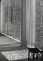 christian liaigre shows how to filter light through windows. Amazing.