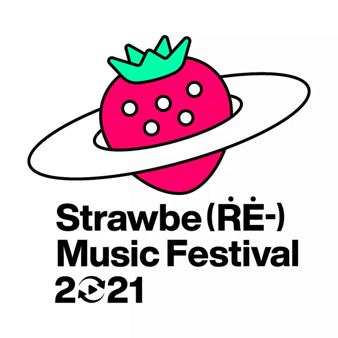 2021年草莓音乐节主视觉来了～