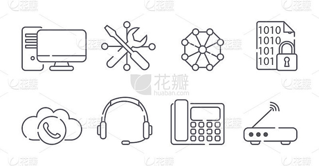信号传输的IP图标设置