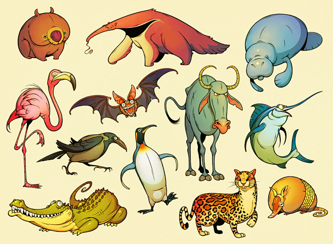 Twelve Daily Animals...