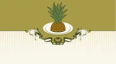 手绘菠萝粉色条纹背景矢量图背景图_新图网 https://ixintu.com 卡通 手绘 海报 童趣 粉色条纹 背景 菠萝 矢量图
