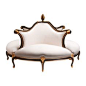 Contemporary Christopher Guy Four Seat Belle Epoch Style Confidante Found on RubyLane.com