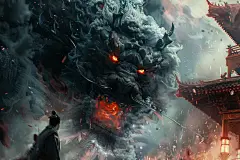 麒麟原画动物模型图片