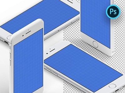 Isometric iPhone Moc...