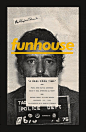 Design Work Life » Michael George Haddad: Funhouse Posters:
