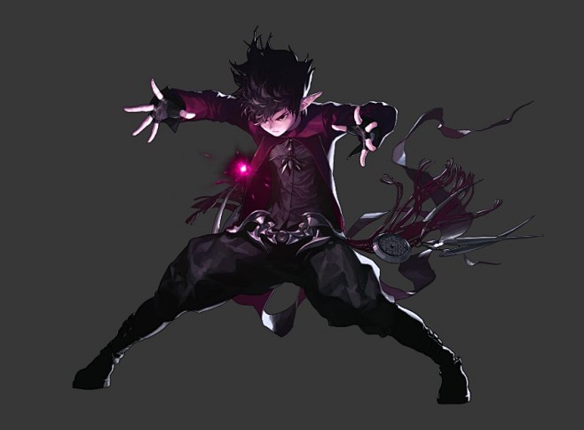 男法师→元素爆破师