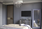 Сlassic bedroom : 3d visualization of a classic bedroom