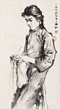 蒋兆和绘画作品（二）