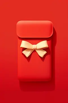 AI数字艺术中国风新年春节立体红包元素