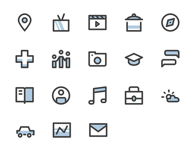 应用分类图标ui元素矢量素材图标设计sketchui设计icon图标