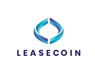 Leasecoin标志  L字母 互联网...