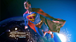 Superman on Christmas, Jesus Olmos : Super with a Christmas touch. Done with Blender, Zbrush and Photoshop.