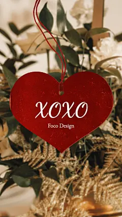 Valentine's Day Greeting Text Plants Decorate Instagram Highlight