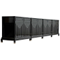 A Set of 4 Renzo Rutili Cabinets for Johnston Furniture Company