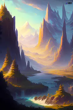 场景渲染#云墨北原创ai绘画，商用请私1346363063