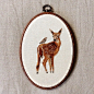Wildlife Embroidery Emilie Ferris