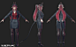 Daemon Girl - Business Suit, Ryan Reos : New outfit for Daemon Girl!

Also a practice project to get a better understanding of the clothing workflow between Marvelous Designer/3Ds Max/Zbrush.

This version will be available soon on Artstation marketplace.