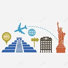 案出国高清素材 出国 出境 图案 免抠png 设计图片 免费下载