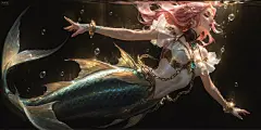 人鱼。#气场全开#御姐风#御姐#国漫壁纸#二次元 - 抖音