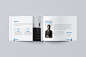 Mini Business Brochure 12 Pages A5 : Professional, clean and modern 12 pages corporate business brochure. Just drop in your own pictures and texts, and it’s ready for print. Or use it as a professional online PDF or email attachment. This brochure can ser