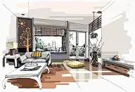 室内设计手绘图