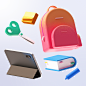 Behance 上的 NAVER 3D Icon - The Family Month