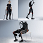 Art Lebedev - Exoatlet exoskeleton design | Design Inspiration - Industrial design / product design blog : Exoatlet creates exoskeletons that allow people with musculoskeletal disorders move freely and enjoy life. An exoskeleton is a motorized frame that 