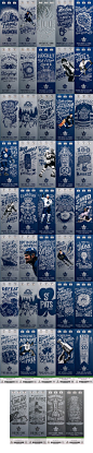 The 2017 season marks the Toronto Maple Leafs Centennial Season this year. One of the most storied franchises in the NHL. I had the absolute privilege and honor of being asked to illustrate and create the artwork for the entire 2017 centennial season tick