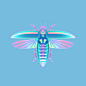 bee bug butterfly chrome Insects Iridescence neon radioactive scorpion spider