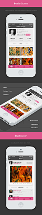 Dribbble App for iOS7 on Behance