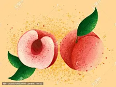 桃 桃子 水蜜桃