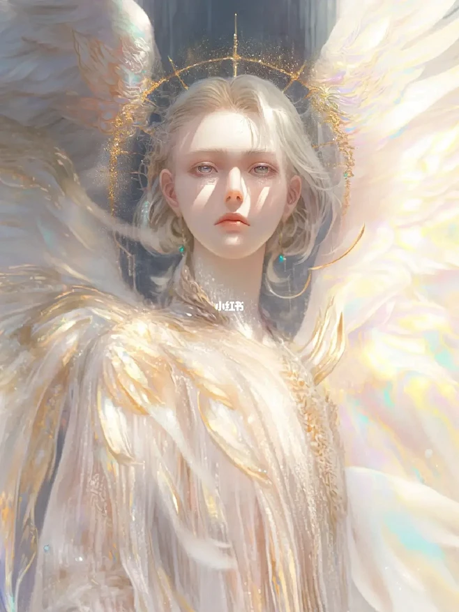 AI｜白金天使（附Midjourney关键词）图片_妖图片素材-花瓣网