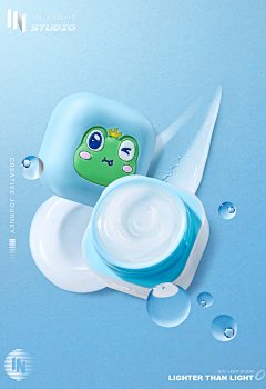 婴童护肤  青蛙王子  IN LIGHT 水水霜主题详情摄影 (3)
