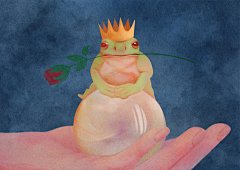 青蛙王子_耘星__插画师作品_涂鸦王国gracg.com