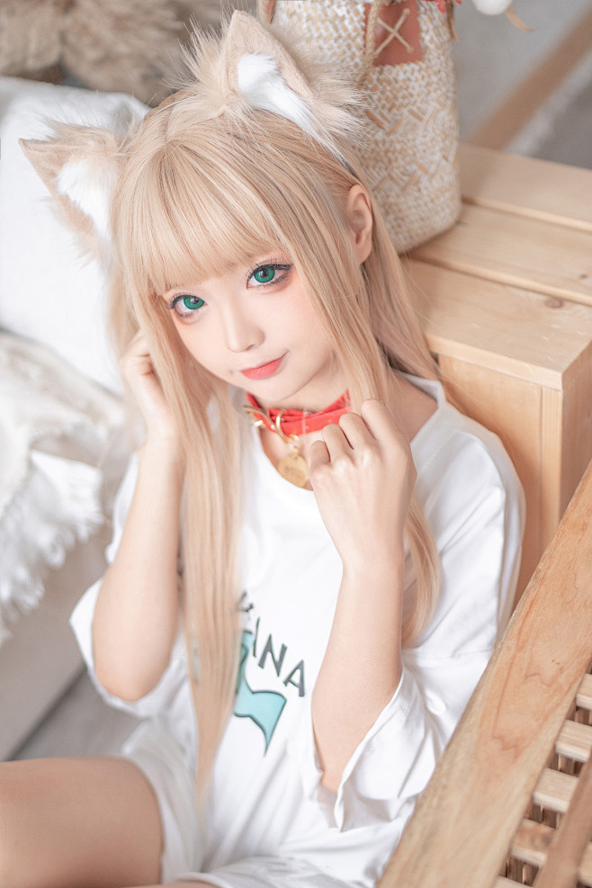 黄豆粉猫娘cosplay - 次元岛