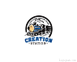 标志说明：CreationStation创意设计室标志设计。