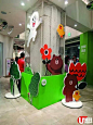 【信息】LINE Friends Store营业时间：10：3​​0am  -  9:30 pm地址：首尔市中区小公洞1号（乐天青年广场1楼）交通：首尔地铁2号线「乙支路入口」站8号出口直达