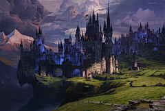 万化求好空气搭波橙司命采集到仓鼠来的原画（场景-奇幻·外古·童话）
