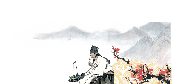 中国古风水墨山水免扣PNG透明图片 插画后期美化PS设计素材 (386)