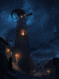 Astrologer of Prague : Story of an old astrologer, living in his tower high above Prague's Old Town.
