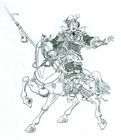 水浒传108将人物白描 - 优秀作品 - 老泥鳅素描论坛