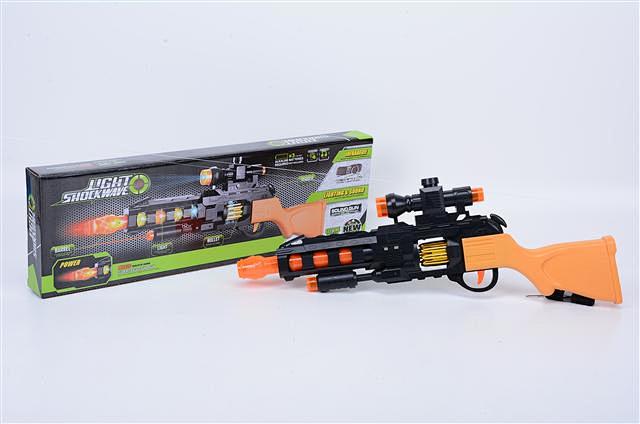 light,ic,vibration 盒庄灯光ic震动电动枪带红外线 mktoys,美佳玩具