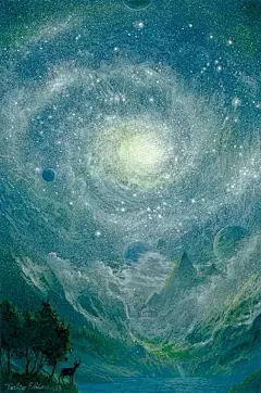 收下这波唯美壁纸吧「星空」：我想你的眼眸，也灿若星海